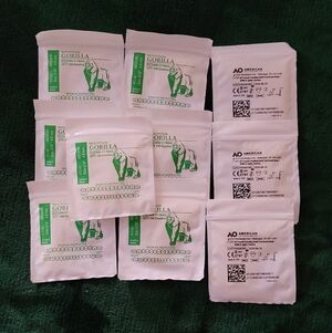 American Orthodontics Mountain Gorilla 1000 Elastics Braces